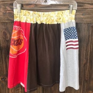 Poor Pitiful Pearl repurposed knit skirt